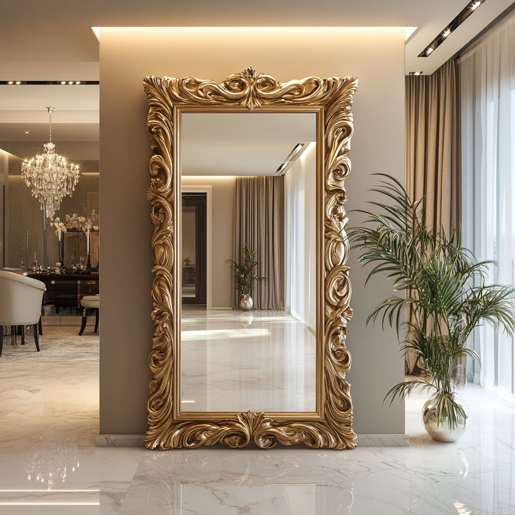 The Verona Wave Mirror